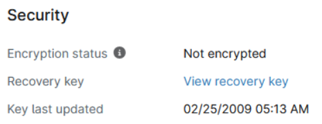 esempio di crittografia filevault.png